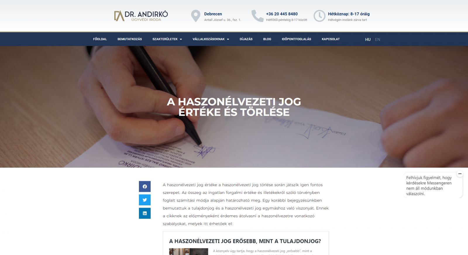 Haszonélvezeti jogról lemondás